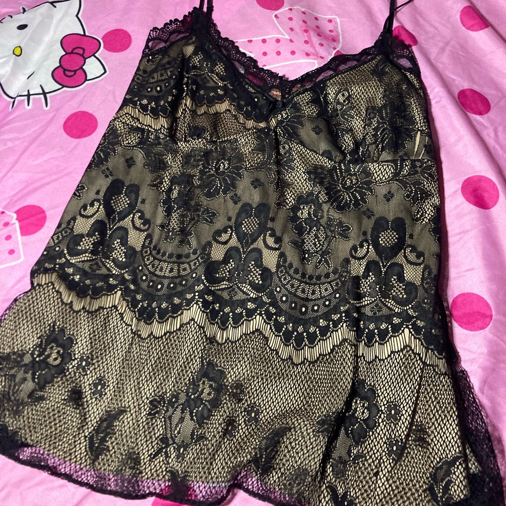 lace tank top
